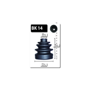 Shaftec BK14 - CV Boot Kit (Rear Inner)