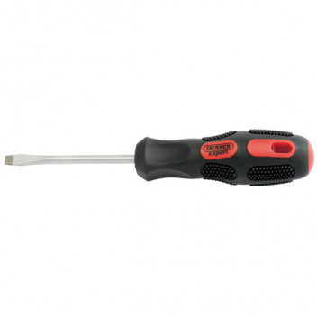 Draper Expert 40006 - Expert 5mm x 75mm Plain Slot Flared Tip Screwdriver (Display