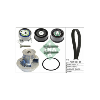 INA 530044131 - Timing Belt-Water Pump Kit