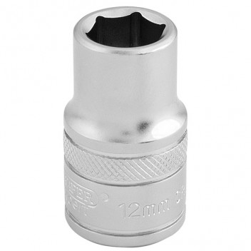 Draper Expert 16601 - 1/2" Square Drive 6 Point Metric Socket (12mm)