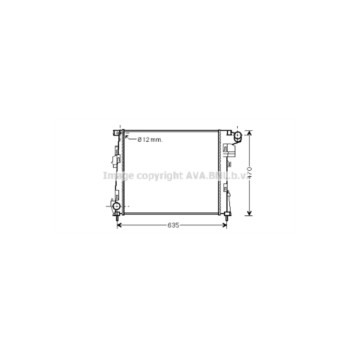 AVA RTA2427 - Radiator