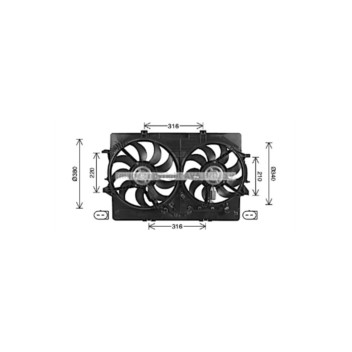 AVA AI7522 - Cooling Fan (Left Hand, Right Hand)
