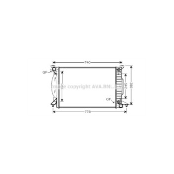 AVA AI2207 - Radiator