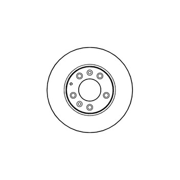 PPF DS5057 - Brake Disc (Rear)