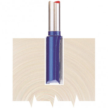 Draper 75332 - 1/4" Straight 9.5 x 25mm TCT Router Bit