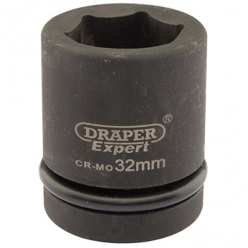 Draper Expert 05112 - Expert 32mm 1" Square Drive Hi-Torq® 6 Point Impact Socket