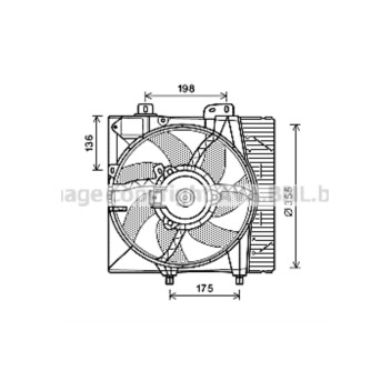AVA PE7550 - Cooling Fan