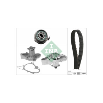 INA 530035531 - Timing Belt-Water Pump Kit