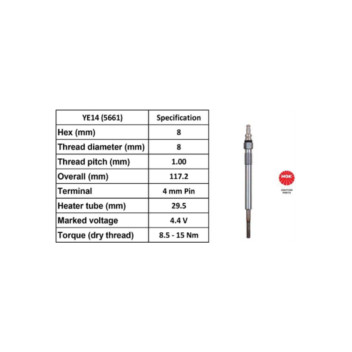 NGK 5661 - Glow Plug