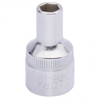 15297 - 8mm 1/2" Square Drive Elora Hexagon Socket