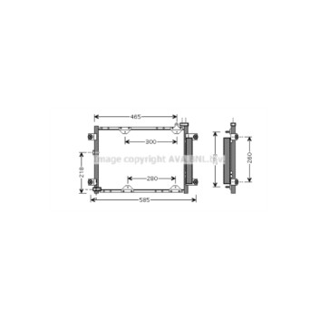 AVA SZ5075D - Condenser (A/C)