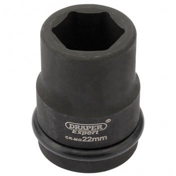 Draper Expert 75968 - Expert 22mm 3/4" Square Drive Hi-Torq&#174; 6 Point Impact S