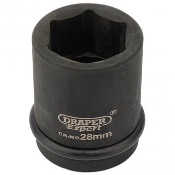 Draper Expert 93241 - Expert 28mm 3/4" Square Drive Hi-Torq® 6 Point Impact Socket