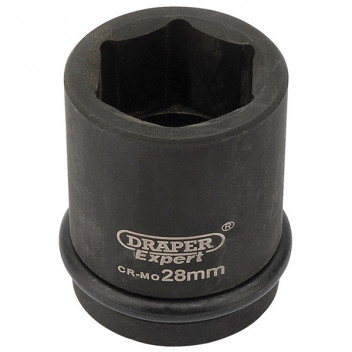 Draper Expert 93241 - Expert 28mm 3/4" Square Drive Hi-Torq&#174; 6 Point Impact Socket
