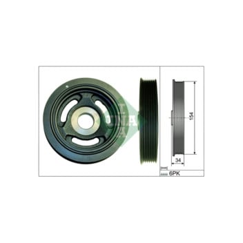 INA 544010410 - Torsion Vibration Damper