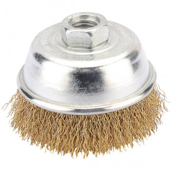 Draper 41442 - 75mm Heavy Duty Wire Cup Brush with M14 Thread