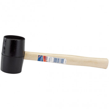 Draper 78614 - Rubber Mallet With Hardwood Shaft (620G - 24oz)