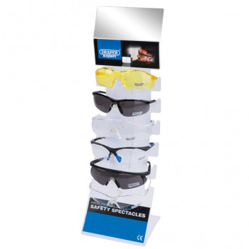 Draper 23341 - Countertop Display of Six Safety Spectacles