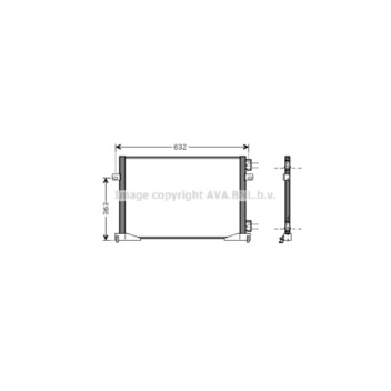 AVA RTA5400 - Condenser (A/C)