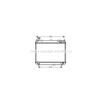AVA TO2233 - Radiator