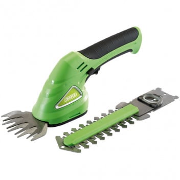 Draper 53216 - Cordless Grass and Hedge Shear Kit (7.2V)