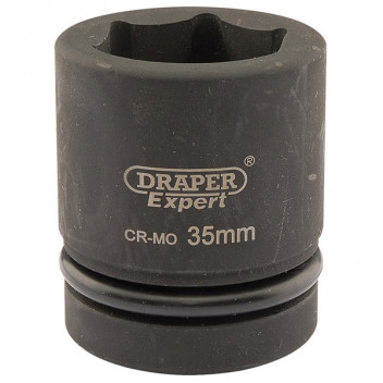 Draper Expert 05115 - Expert 35mm 1" Square Drive Hi-Torq&#174; 6 Point Impact Socket