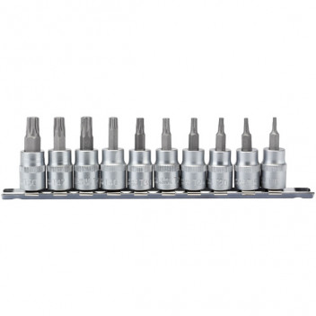 Draper Expert 16339 - 3/8" Sq. Dr. Draper TX-STAR&#174; Plus Socket Bit Set (10 Pi