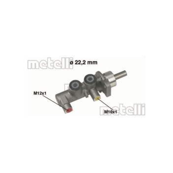 Metelli 05-0380 - Brake Master Cylinder