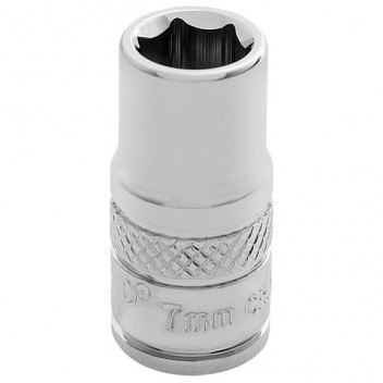 Draper Expert 32487 - 1/4" Square Drive Hi-Torq&#174; 6 Point Socket (7mm)