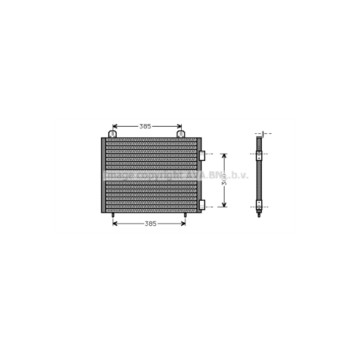AVA AU5141 - Condenser (A/C)