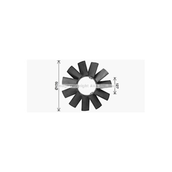 AVA BWB590 - Cooling Fan