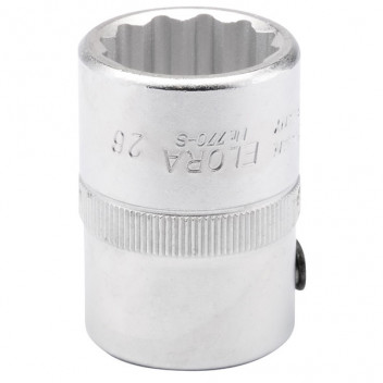 00749 - 26mm 3/4" Square Drive Elora Bi-Hexagon Socket