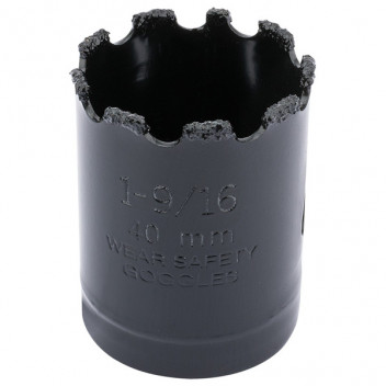 Draper Expert 34893 - Expert 40mm Tungsten Carbide Grit Hole Saw