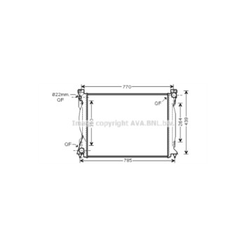 AVA AI2235 - Radiator