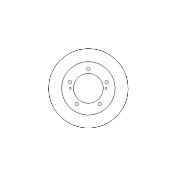 PPF DS7166 - Brake Disc (Front)