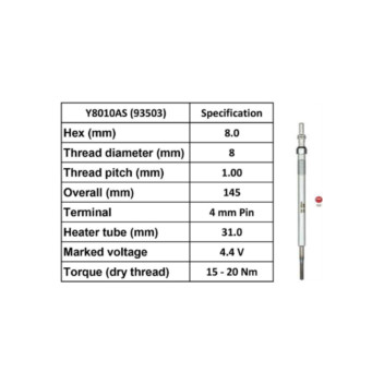 NGK 93503 - Glow Plug