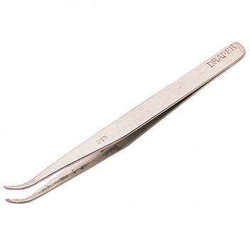 Draper 19672 - 120mm Fine Point Curved Tweezers