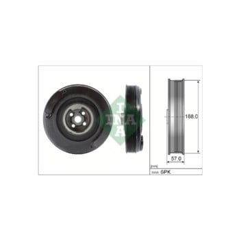 INA 544000210 - Torsion Vibration Damper