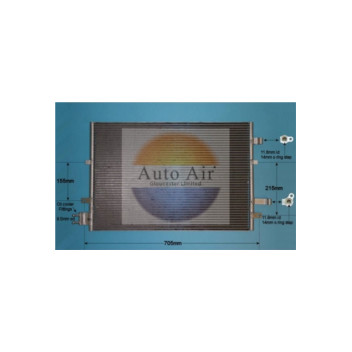 Auto Air 16-1049 - Condenser (A/C)