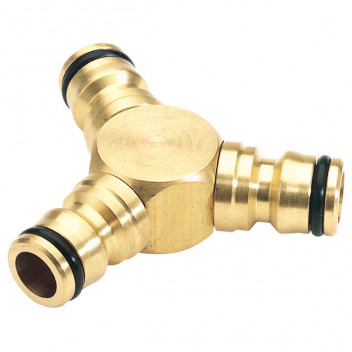 Draper 36238 - Brass 3 Way Connector