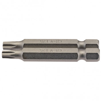 Draper 66489 - T25 1/4" Hex. Draper TX-STAR&#174; Insert Bit 50mm Long x 2