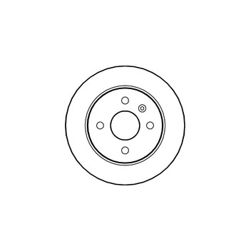 PPF DS5016 - Brake Disc (Rear)