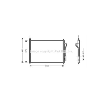AVA FD5268 - Condenser (A/C)