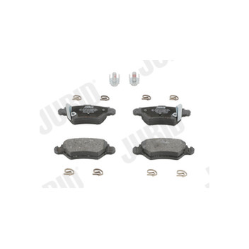 Jurid 573010J - Brake Pad Set (Rear)