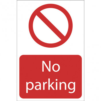 Draper 72935 - 'No Parking' Prohibition Sign