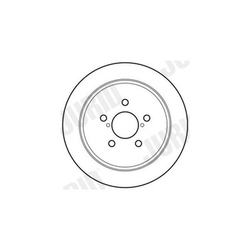Jurid 562826JC-1 - Brake Disc (Rear)