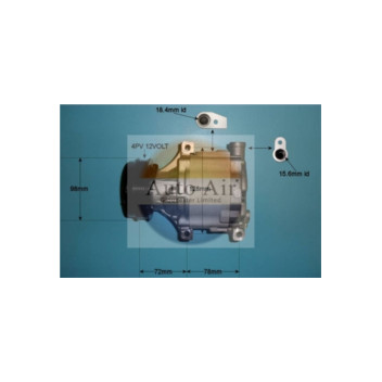 Auto Air 14-2078 - Compressor (A/C)