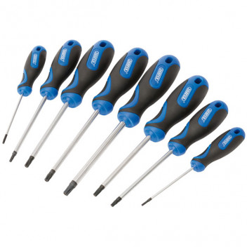 Draper 34251 - Soft Grip TX-STAR&#174; and TX-STAR&#174; Security Screwdriver Set (8 Piece)