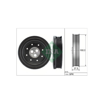 INA 544013410 - Torsion Vibration Damper