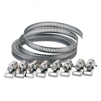 Draper 55591 - 8mm Wide Hose Clamp Set